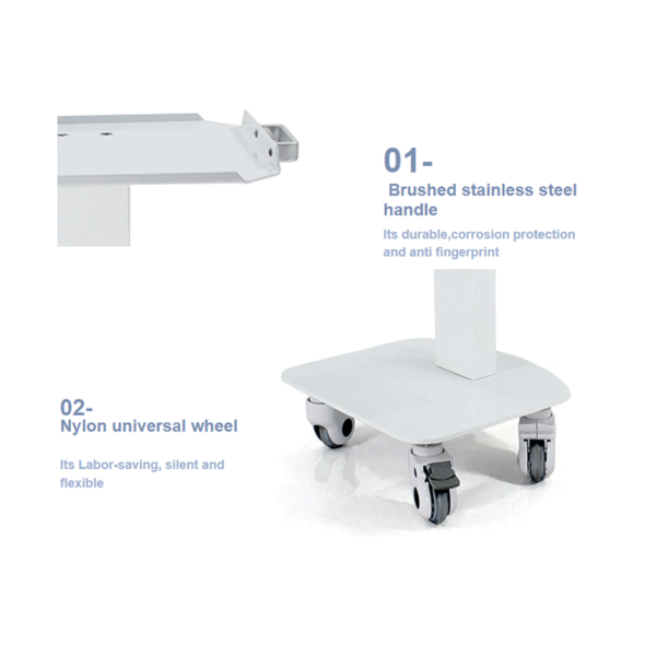 Stainless Steel Mobile Dental Carts Dentalkeys