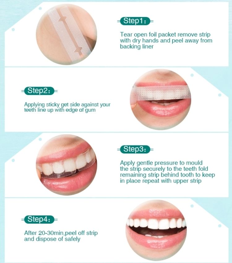 How To Use Teeth Whitening Strips