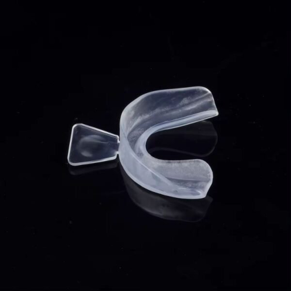 eva thermoforming transparent teeth whitening oral tray with handle