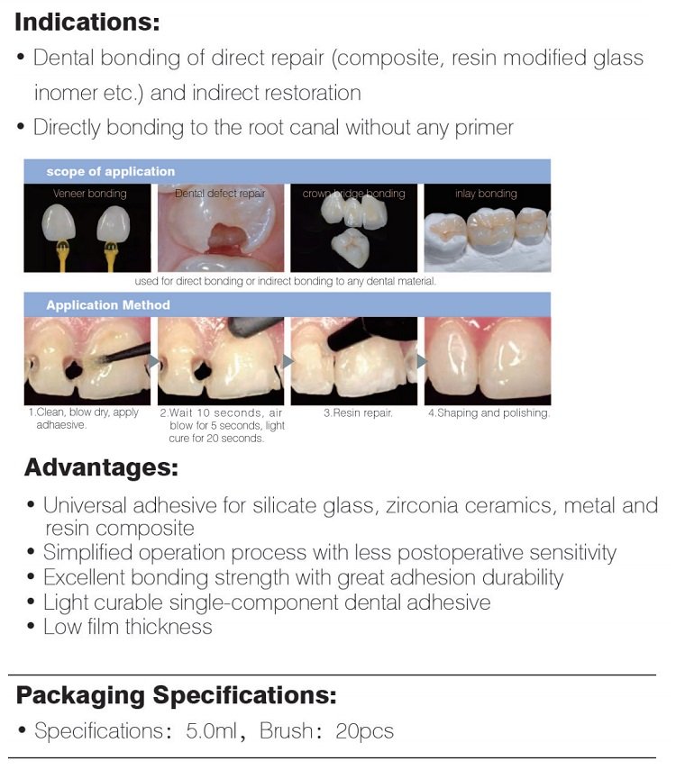 dental bonding adhesive uni