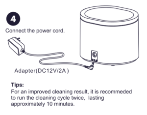 oem mini dental ultrasonic cleaning machine with 200ml stainless tank